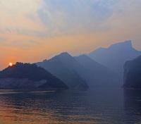 Sunrise Yangtze River